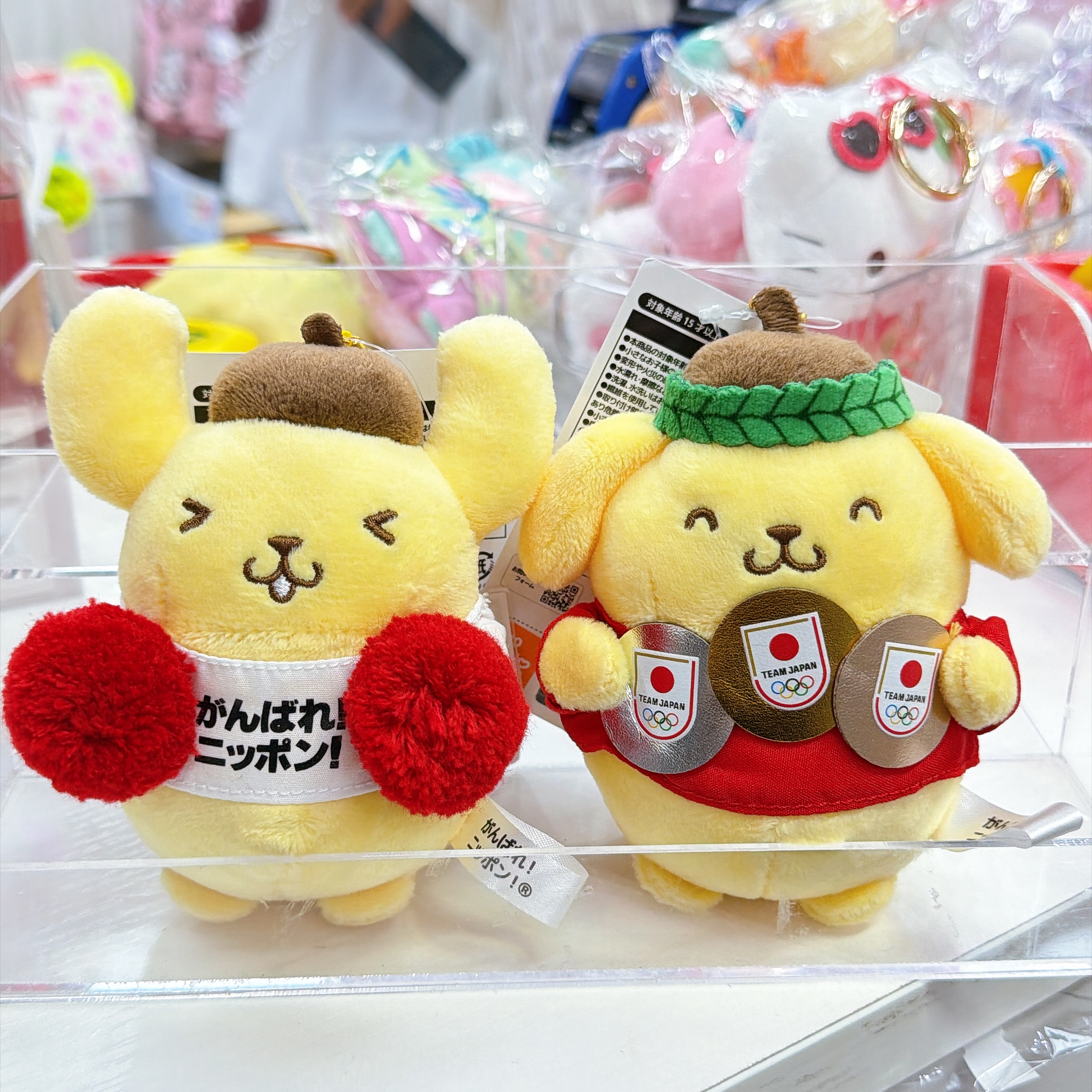 日本直送日本版布甸狗奧運會限定掛飾