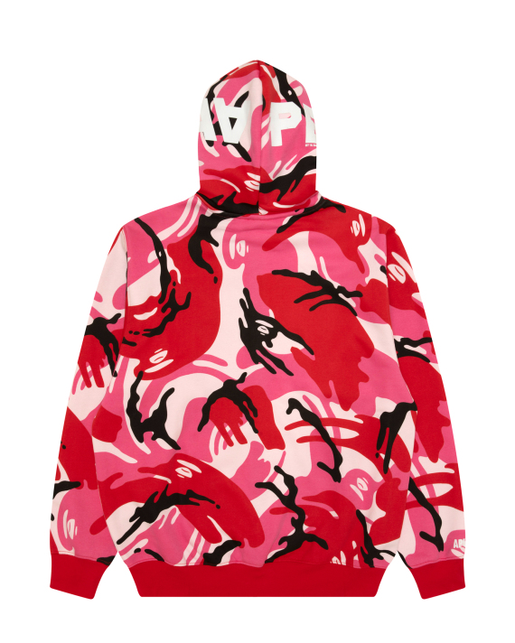 AAPE AAPEUNVS camo zip-up hoodie (D396XXR)