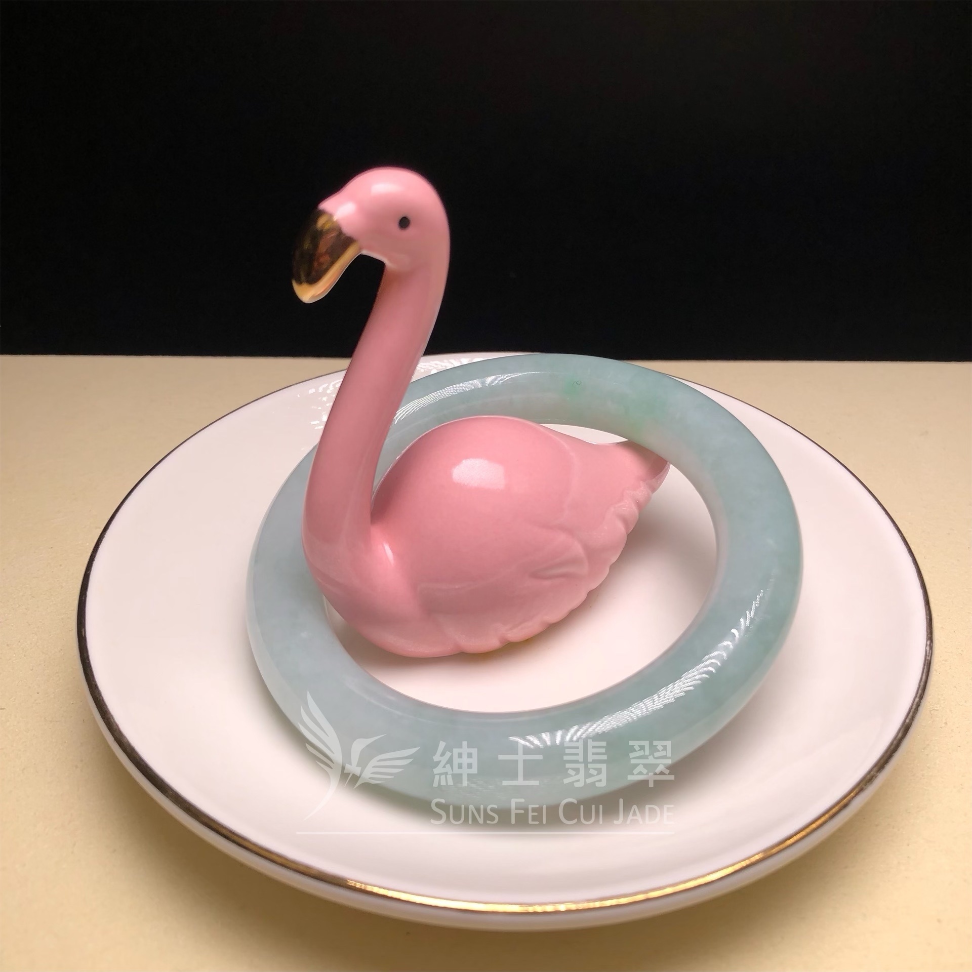 湖水綠圓鐲56.2mm C06225