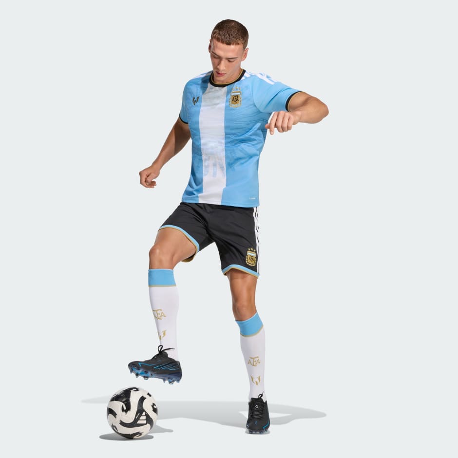 🔥 Adidas x Messi 美斯阿根廷紀念球迷版球褲 KH4227