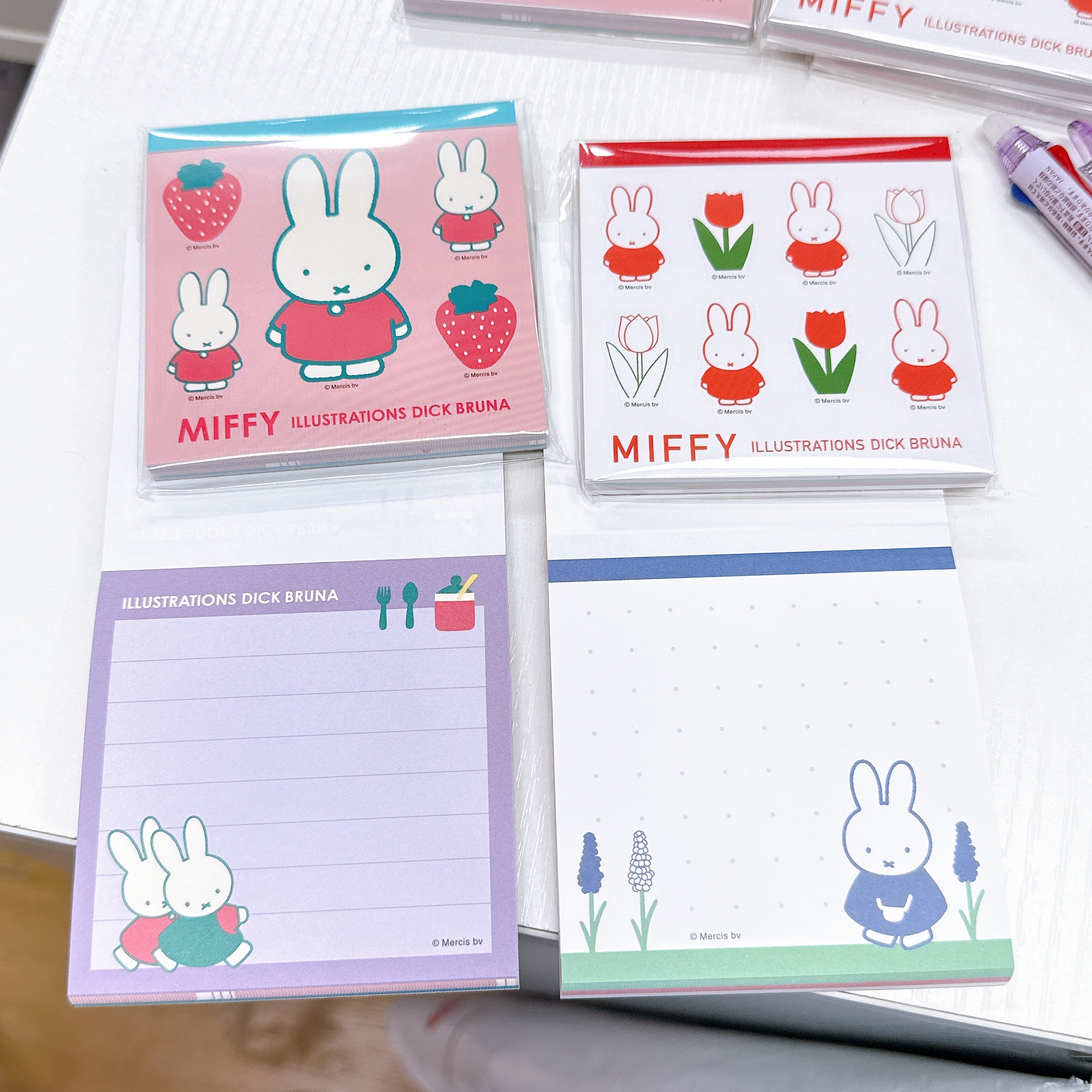 日本直送Miffy可刷原子筆 鉛芯筆 Memo