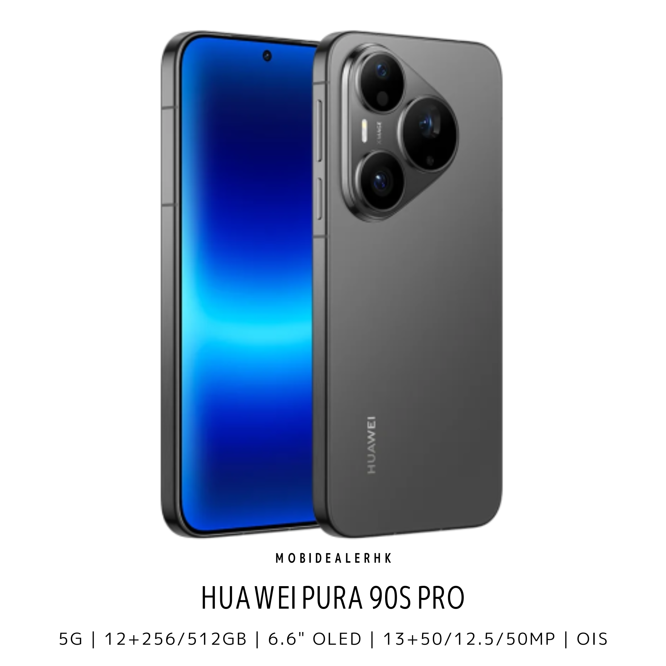 Huawei Pura 90s Pro | 華為 Pura 90s Pro | 5G | 智能手機 | 12+256/512Gb | 6.6" OLED | 13+50/12.5/50MP | OIS