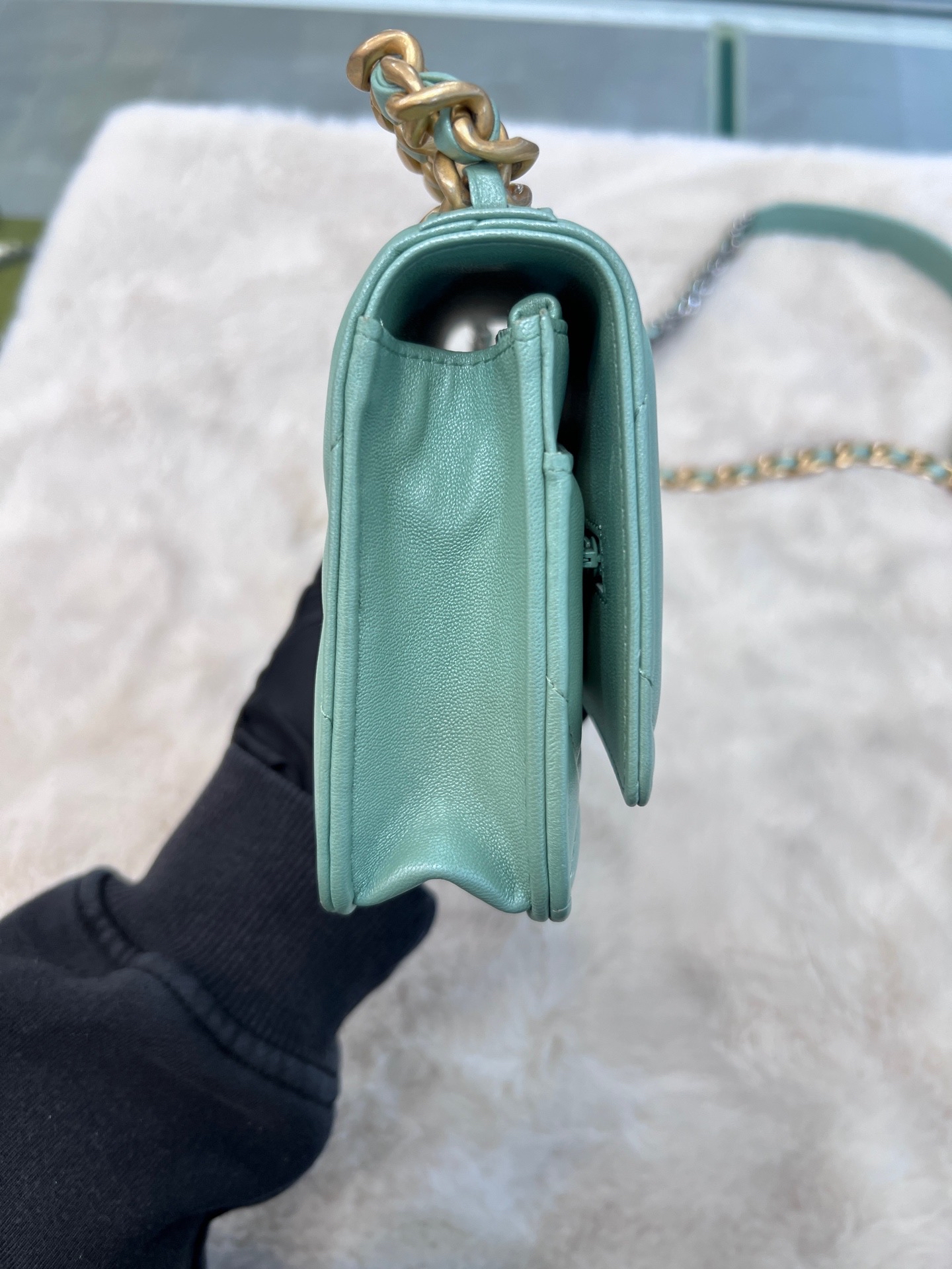 【預訂貨品】芯片款🪪 Chanel薄荷綠woc