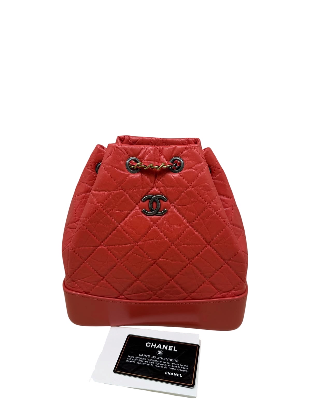 Pre-Owned CHANEL Gabrielle Backpack / Product Code: K08176