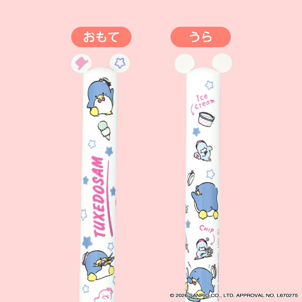 現貨｜Sanrio Tuxedosam 日本製 mimi 2色 原子筆 (黑紅) 24519601