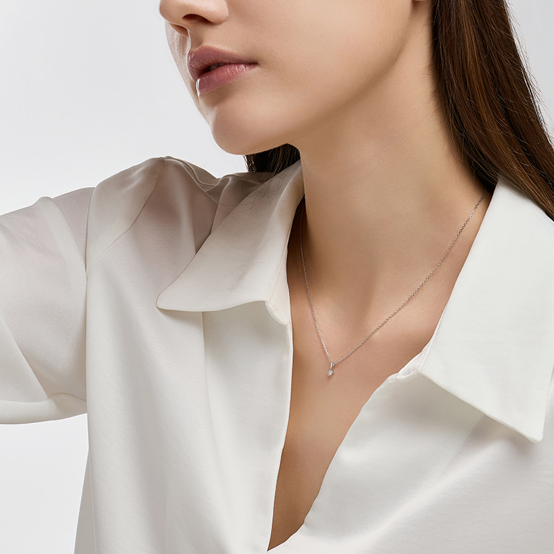 DIDIER DUBOT Miss Doux 鑽石頸鏈 (JDRNT5S55HC)