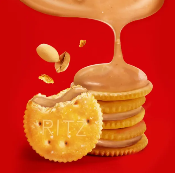 山姆會員店直送 - Ritz 樂之 香濃花生醬口味 夾心可酥餅 723g (18袋) 平行進口