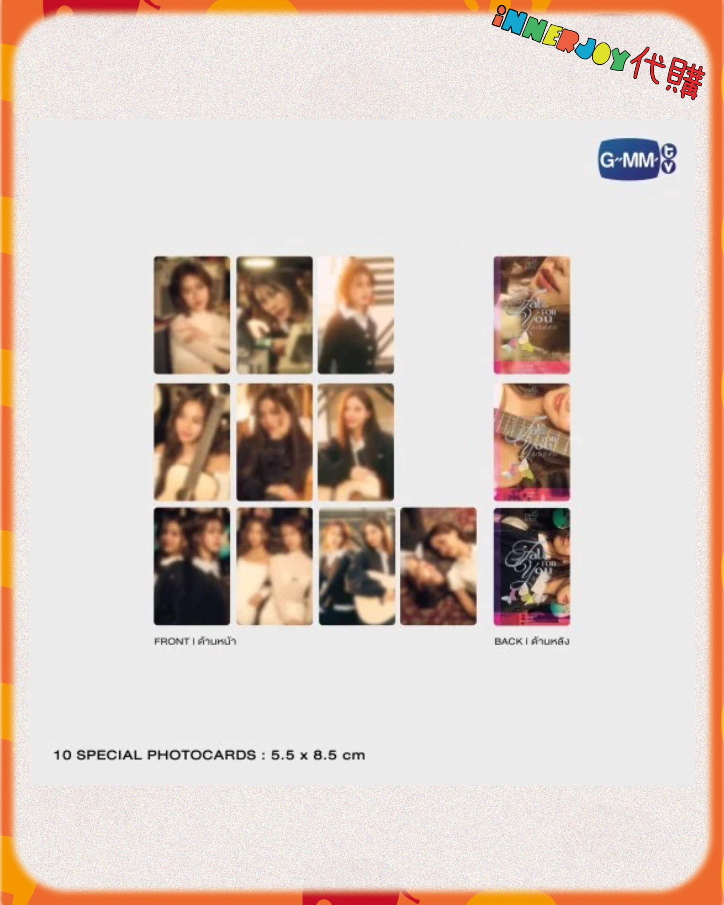 預購 |  EmiBonnie - 💖 首隻單曲《FALL FOR YOU》官方寫真相卡套裝 🎸✨