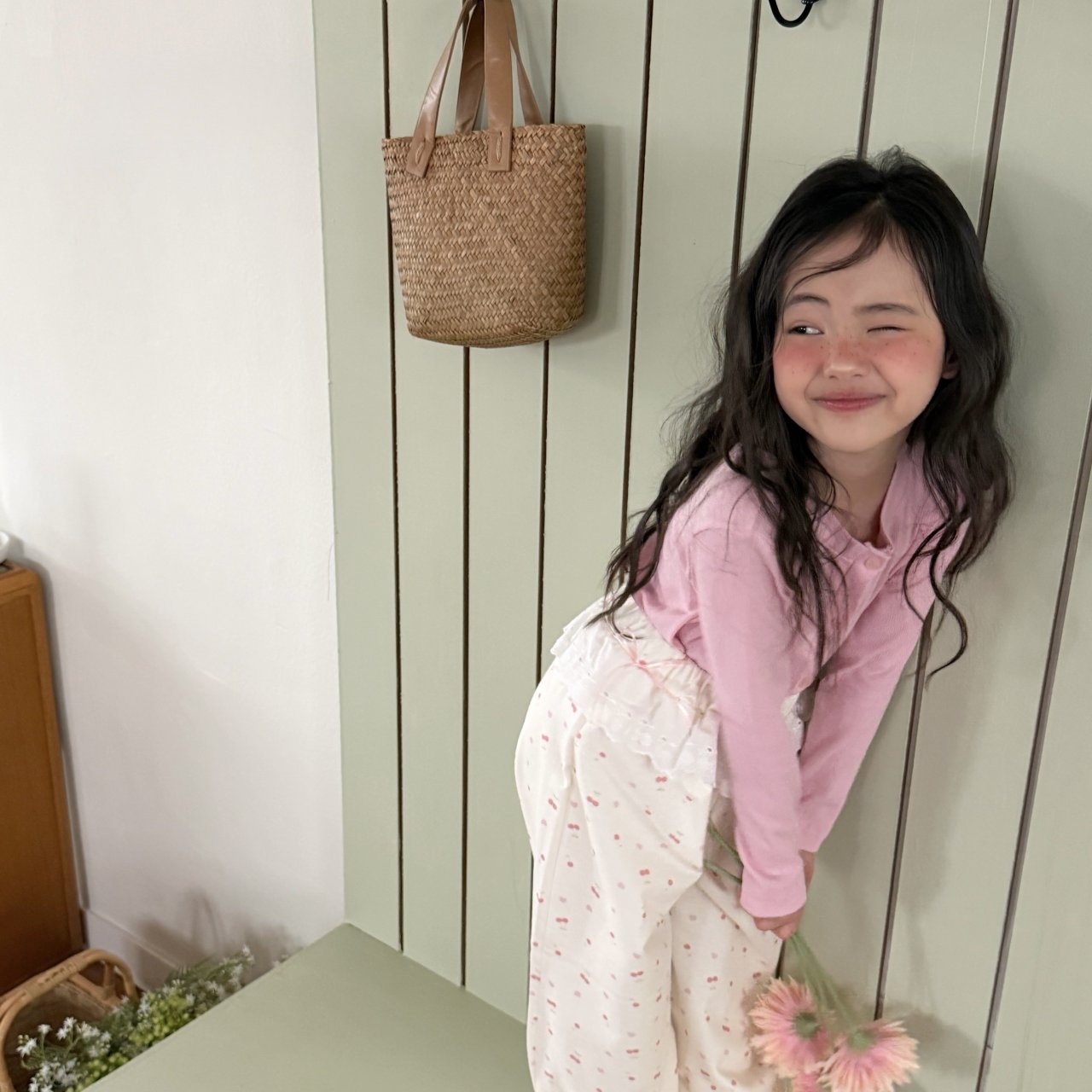 Ninibello | Cardigan (blue/Pink M100-110)