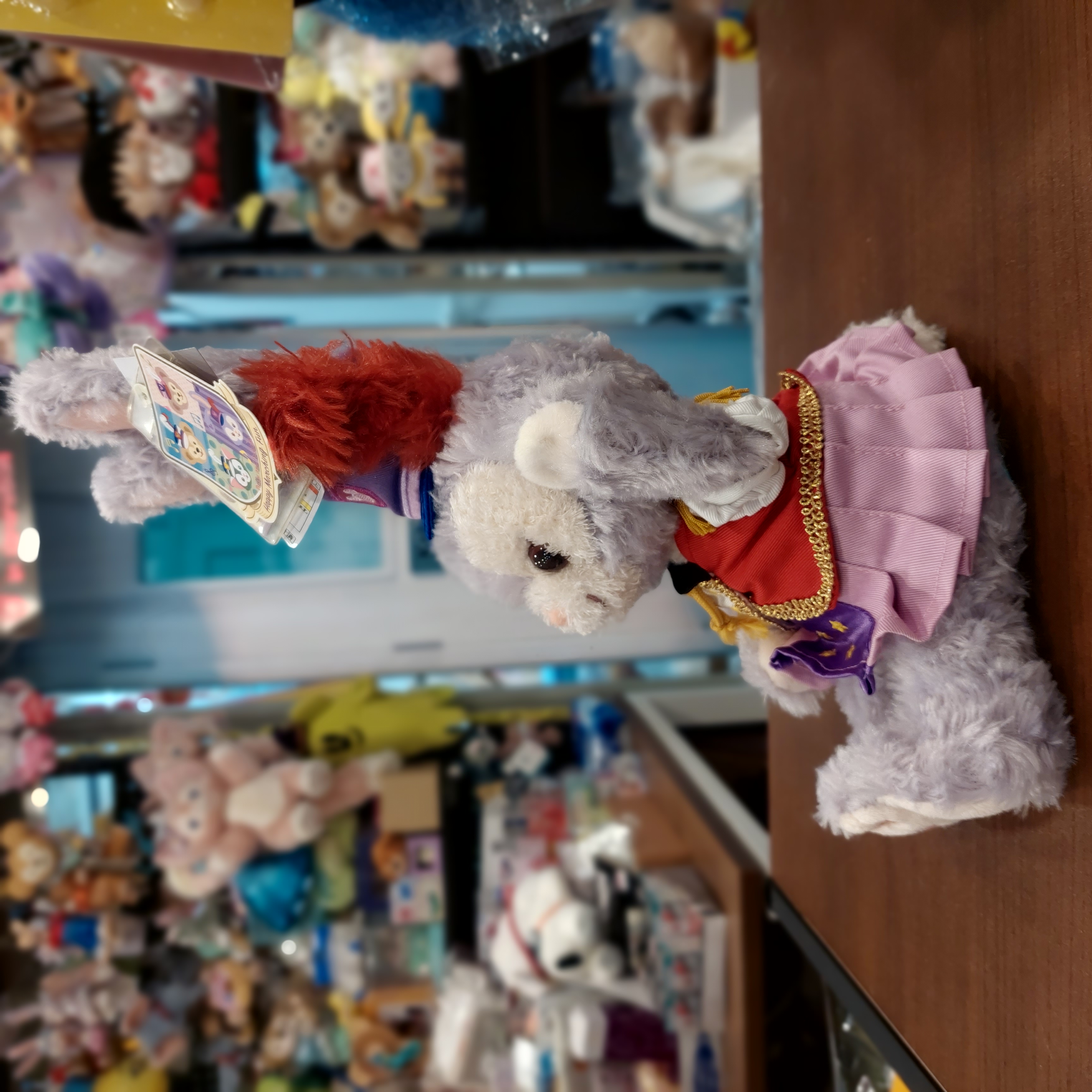 Disney Sea 限定 15周年 SS Size Stellalou  公仔  內有骨架