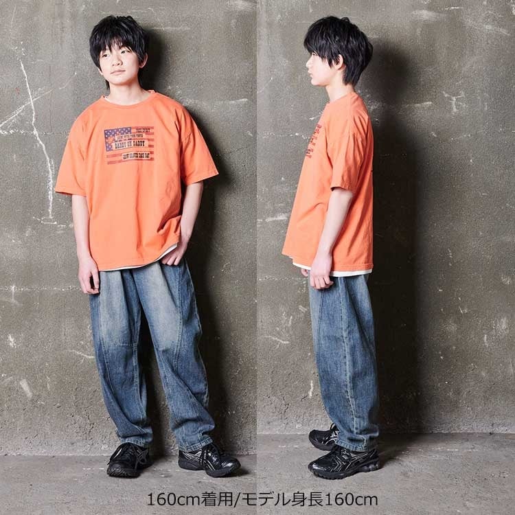 🆕【⭐訂購⭐】🇯🇵日本直送🌀Daddy Oh Daddy 仿舊 繭型牛仔褲 #baggyjeans🌀[ELEA-0010][260601]