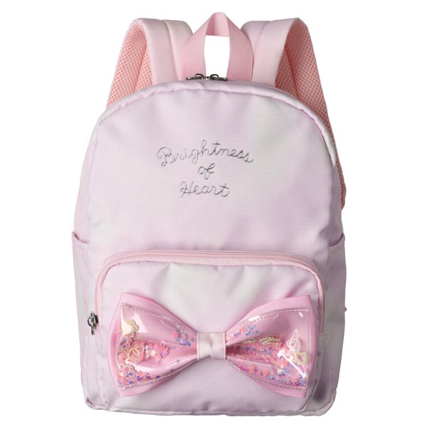🆕【⭐訂購⭐】 🇯🇵日本直送🌀閃片大蝴蝶結🎀幻彩 撥水加工 兒童背包［2款選］(10L/15L)🌀[ELBD-0065]