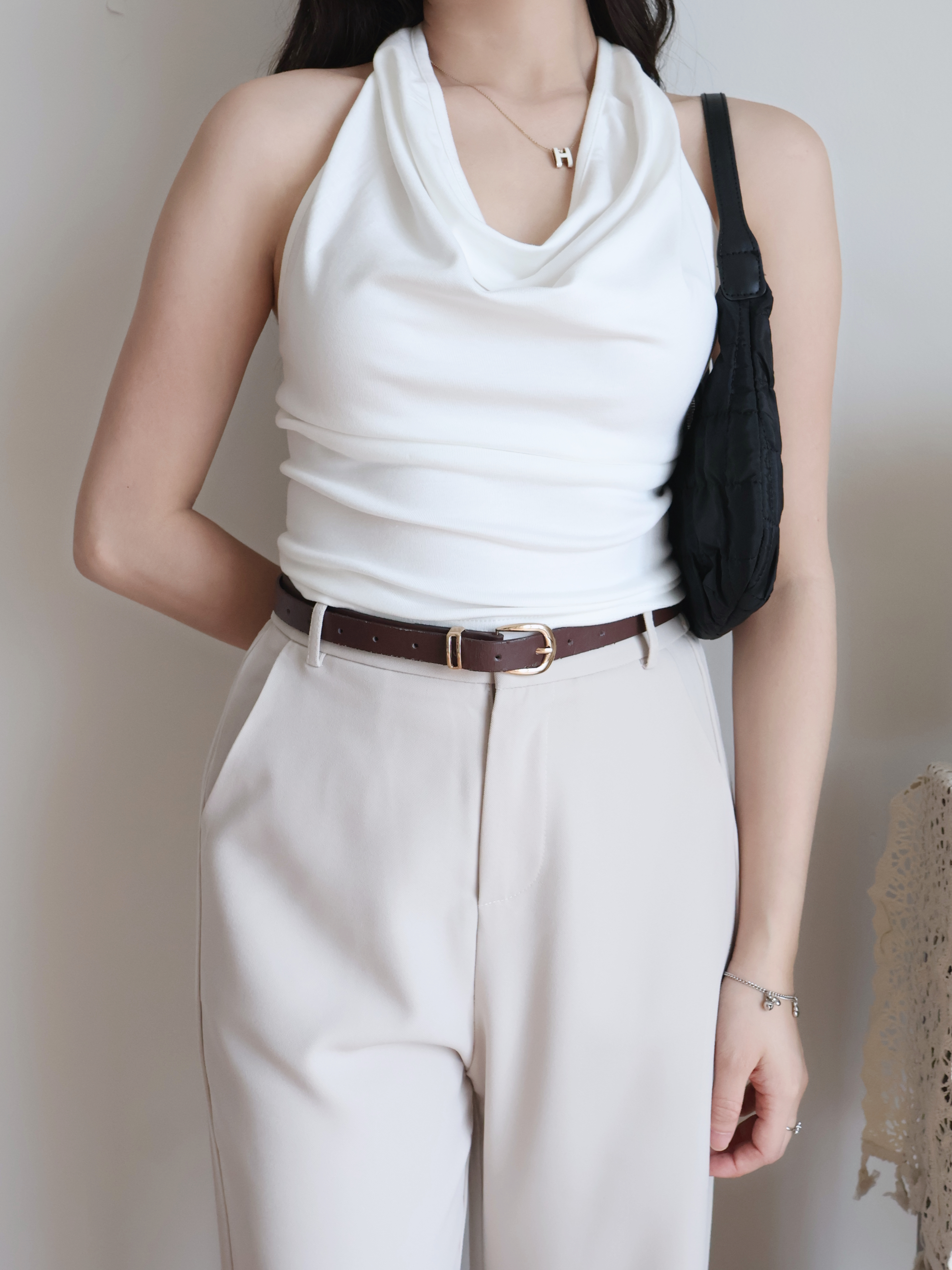 Joice Suit Pants | Cream