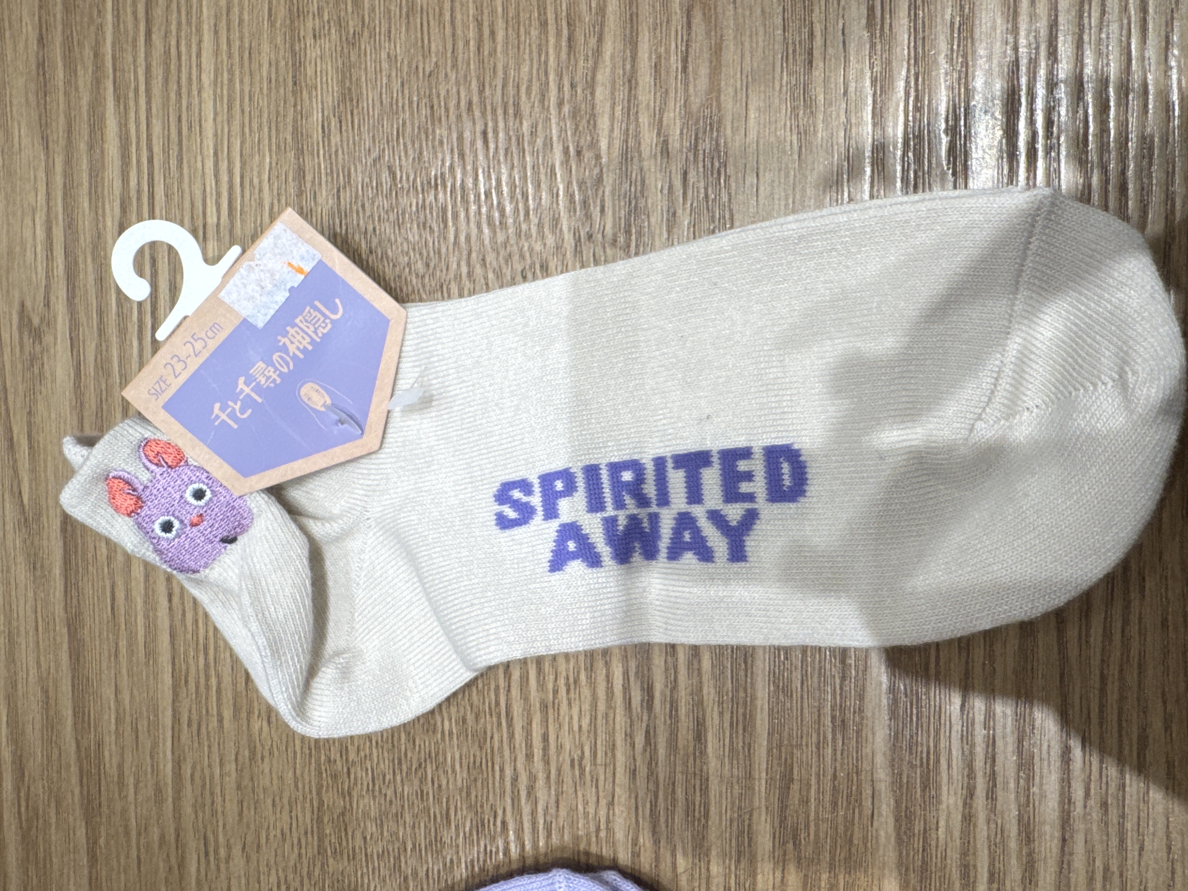 宮崎駿-千與千尋襪