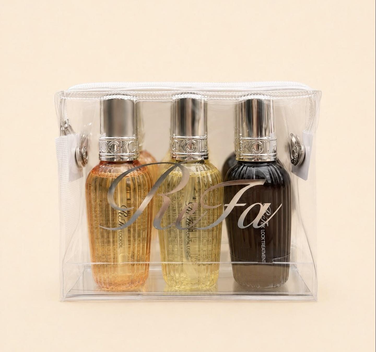 ReFa LOCK OIL、LOCK OIL LIGHT、LOCK TREATMENT 護髮套裝