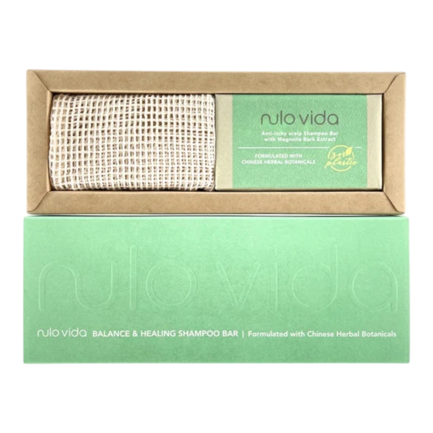 nulo vida Scalp Balancing and Revitalizing Treatment  Shampoo Bar 綠敏特洗髮磚 100g