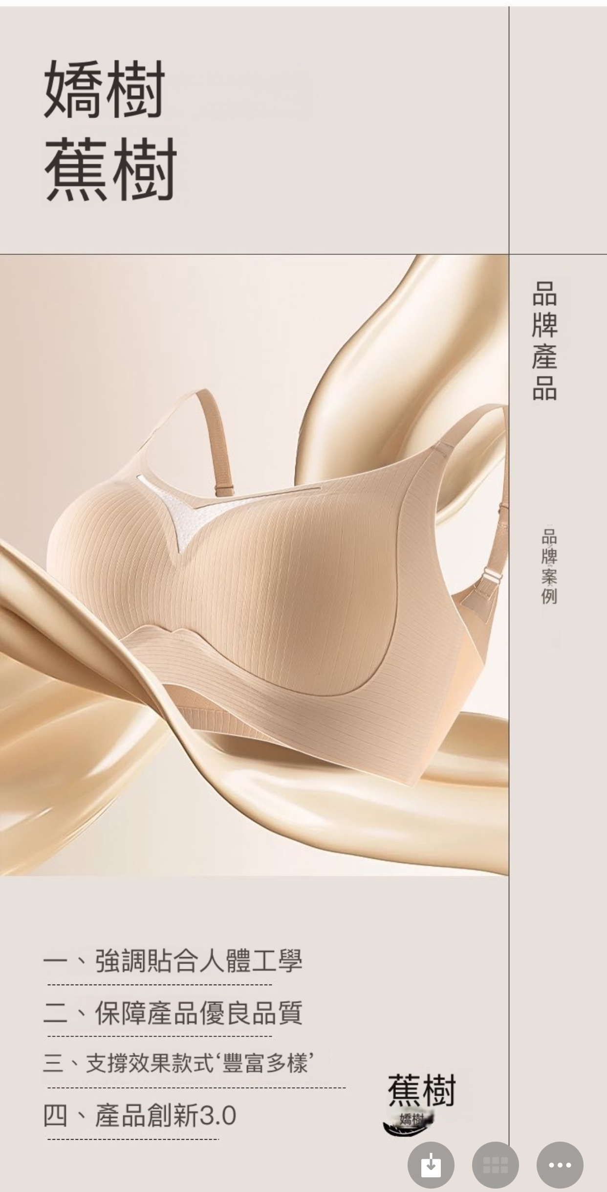 5019-20提拉修副乳貼身舒適內衣套裝