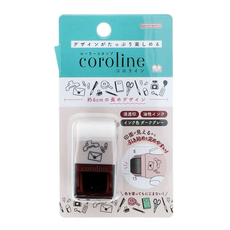 現貨｜文具 Coroline 日版 轆轆 滾輪印章 (S3223442)