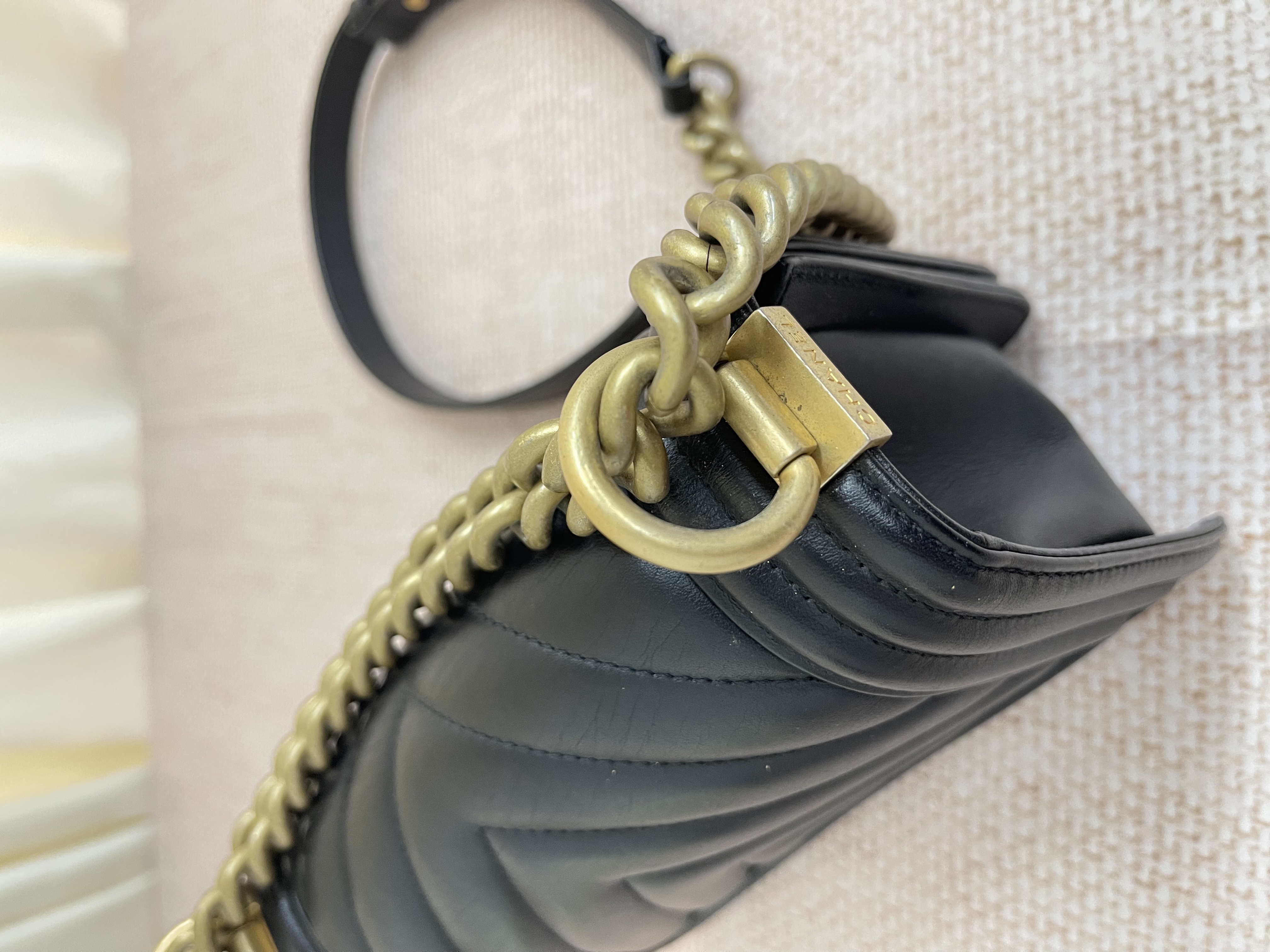 Pre-owned Chanel Boy/ Product Code: 26032504