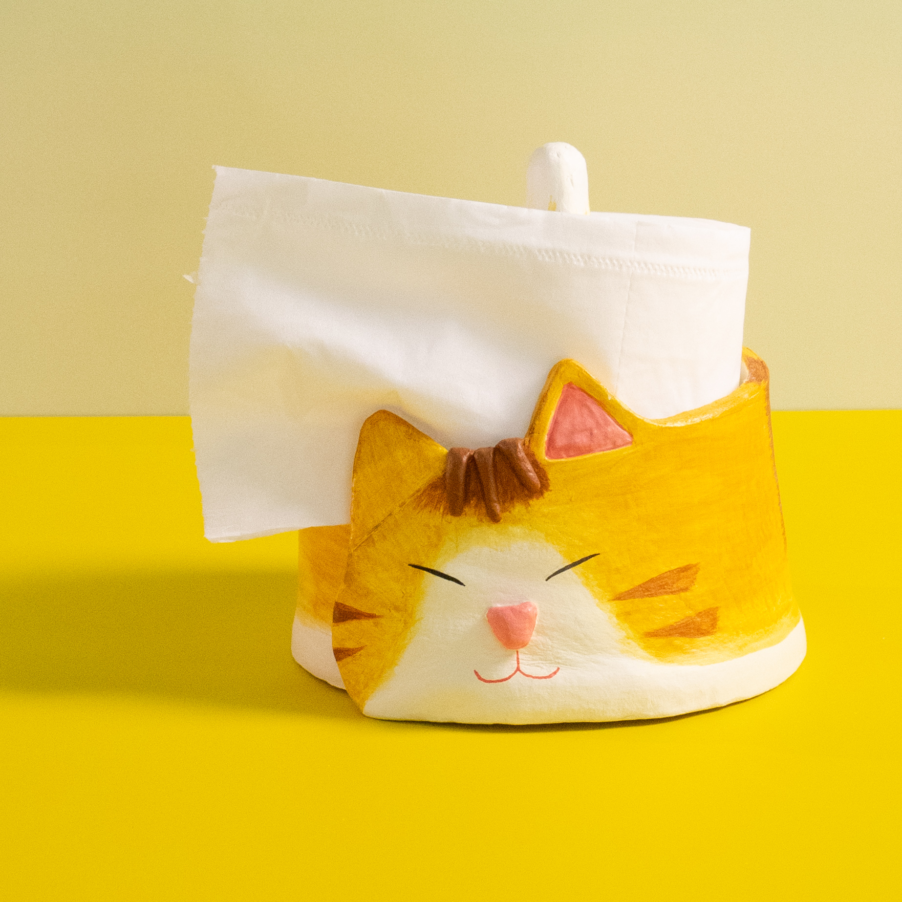 【貓咪系列】貓咪卷裝紙巾座 (MC-CAT06)
