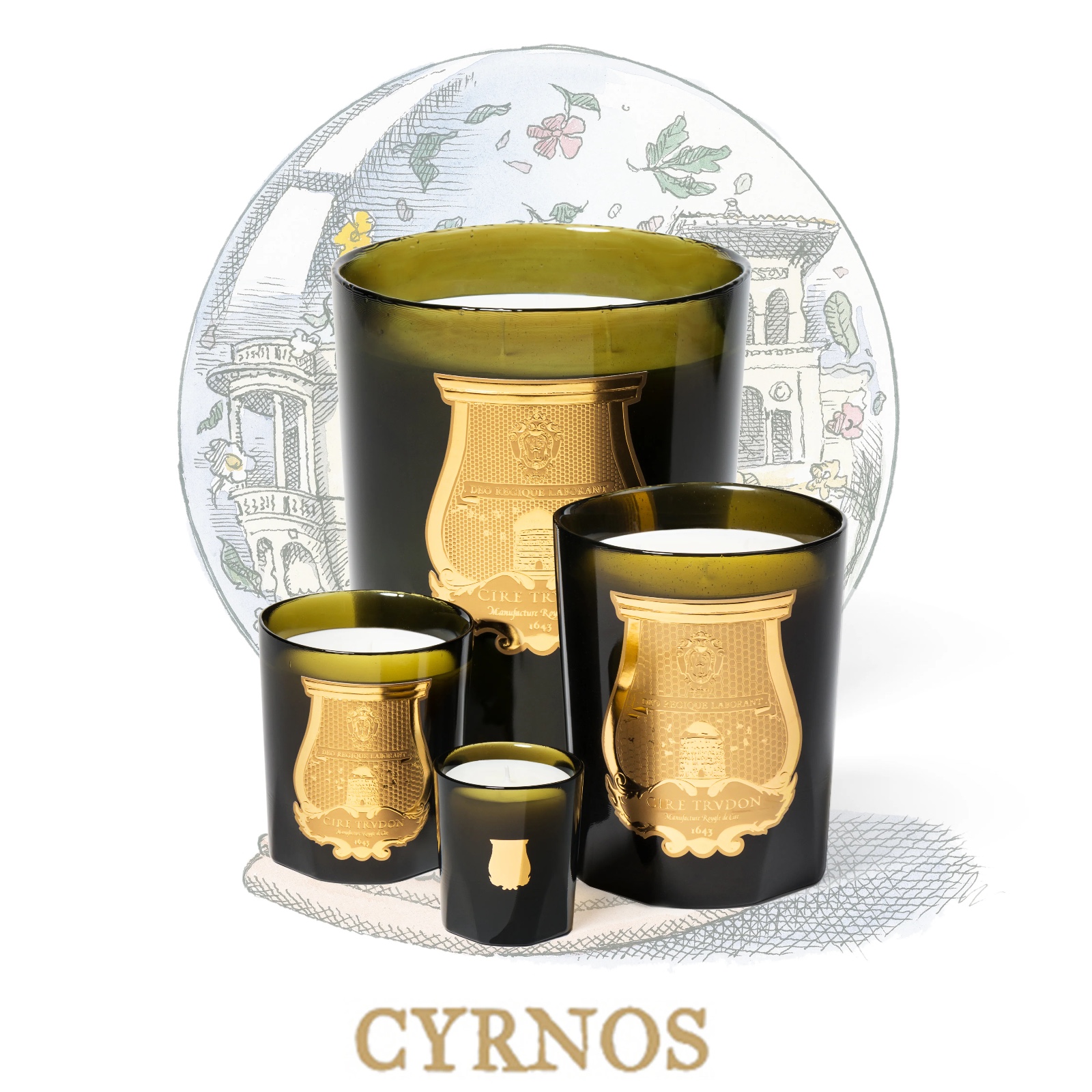 TRUDON Cyrnos 地中海 法國純天然香氛蠟燭 (2 Sizes)
