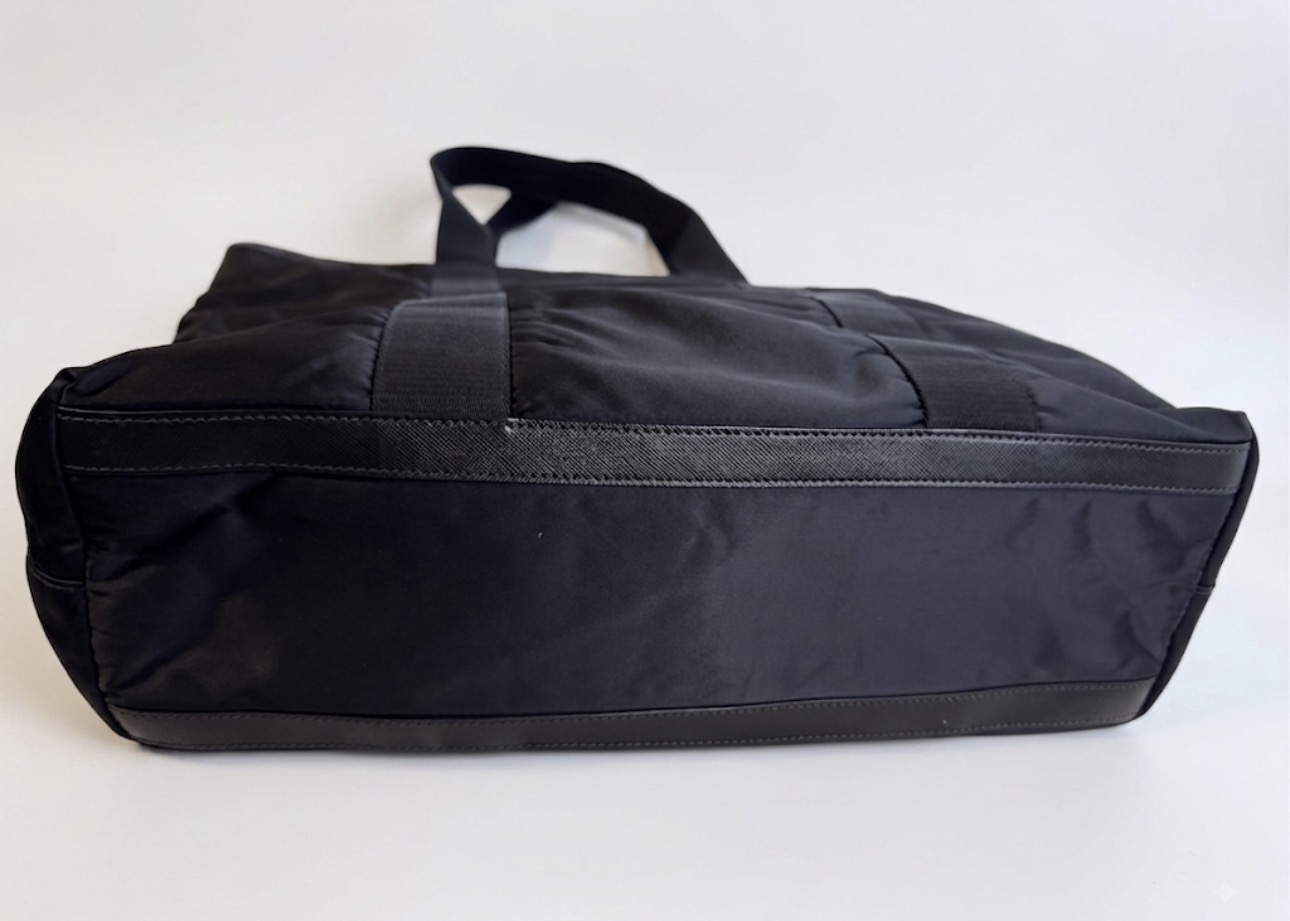 Prada Nylon Shopper Tote Bag
