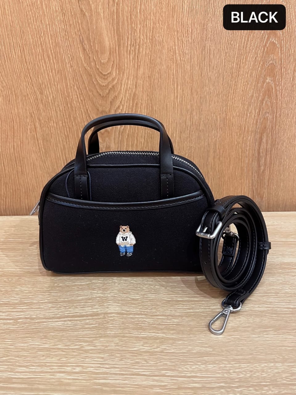 WHB03 WHO.A.U Steve Canvas 2-Way Mini Bag