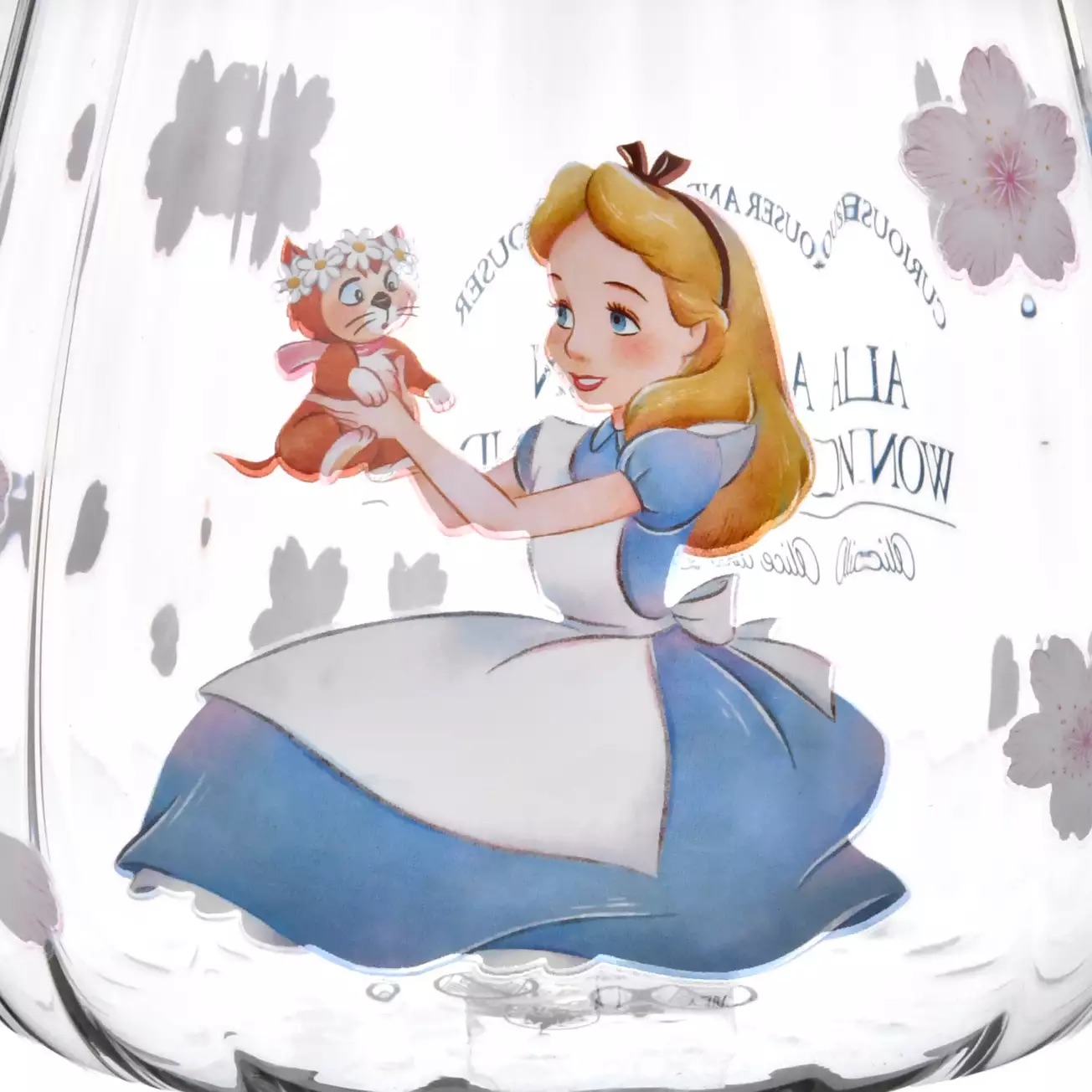 📦訂購 日本代購 Tokyo Disney 東京迪士尼 Alice in Wonderland 愛麗絲夢遊仙境 耐熱玻璃杯