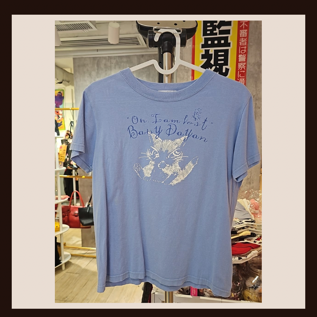 💎 萌癒經典 Wachifield Baby Dayan 刺繡感印花 T 恤