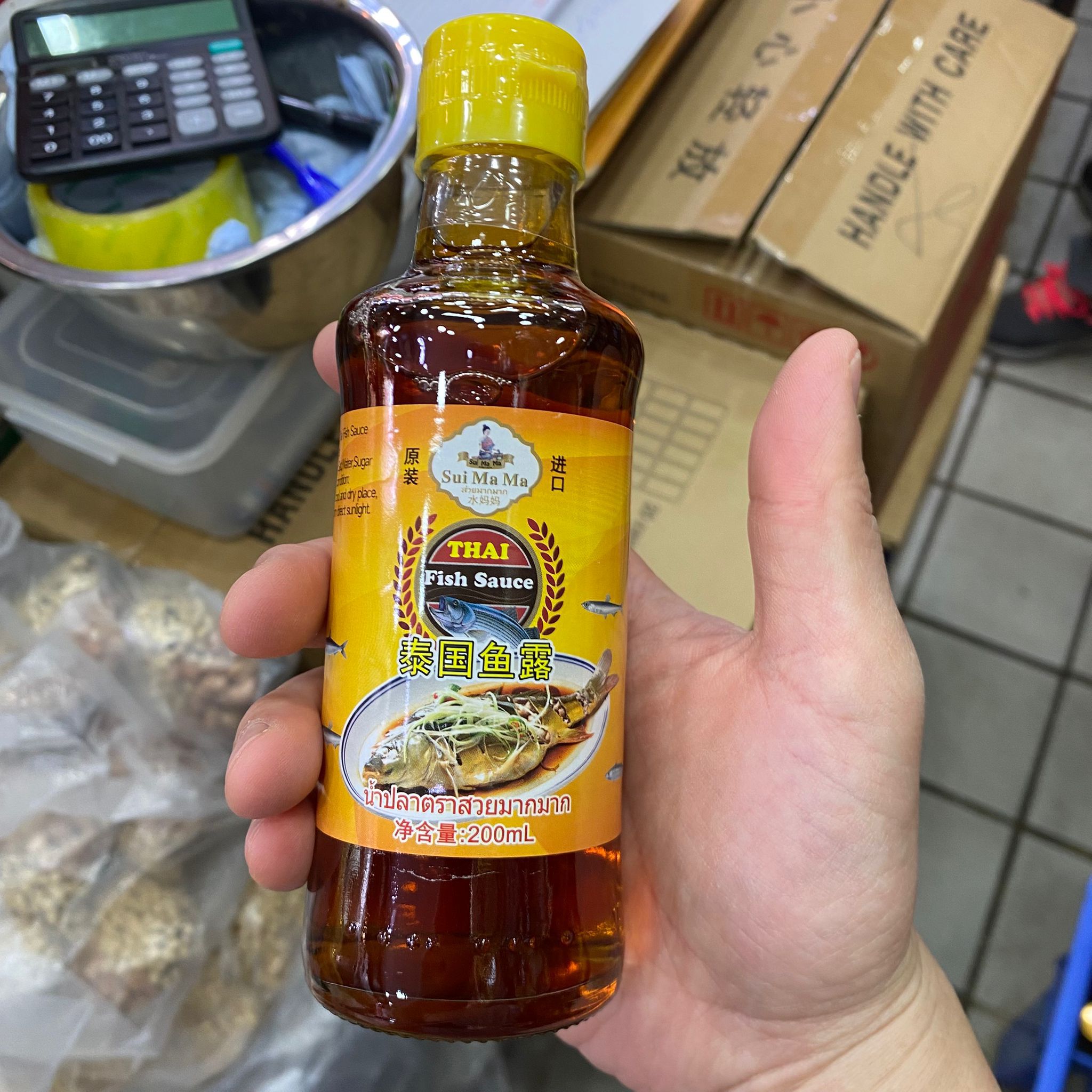 水媽媽泰國魚露200mL