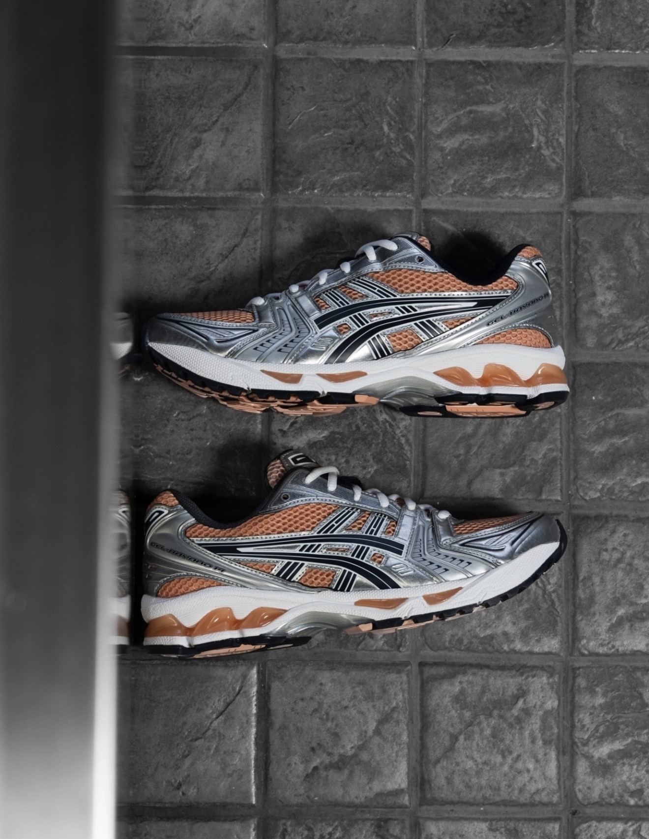 1203A537-201 Asics Gel-Kayano 14 Sepia Pure Silver 1203A537-201