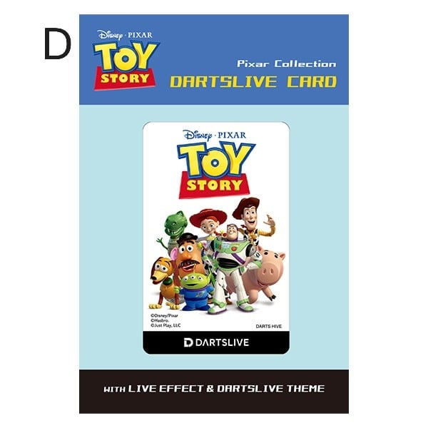 Disney Pixar Collection Toys Story 反斗奇兵 DARTSLIVE CARD