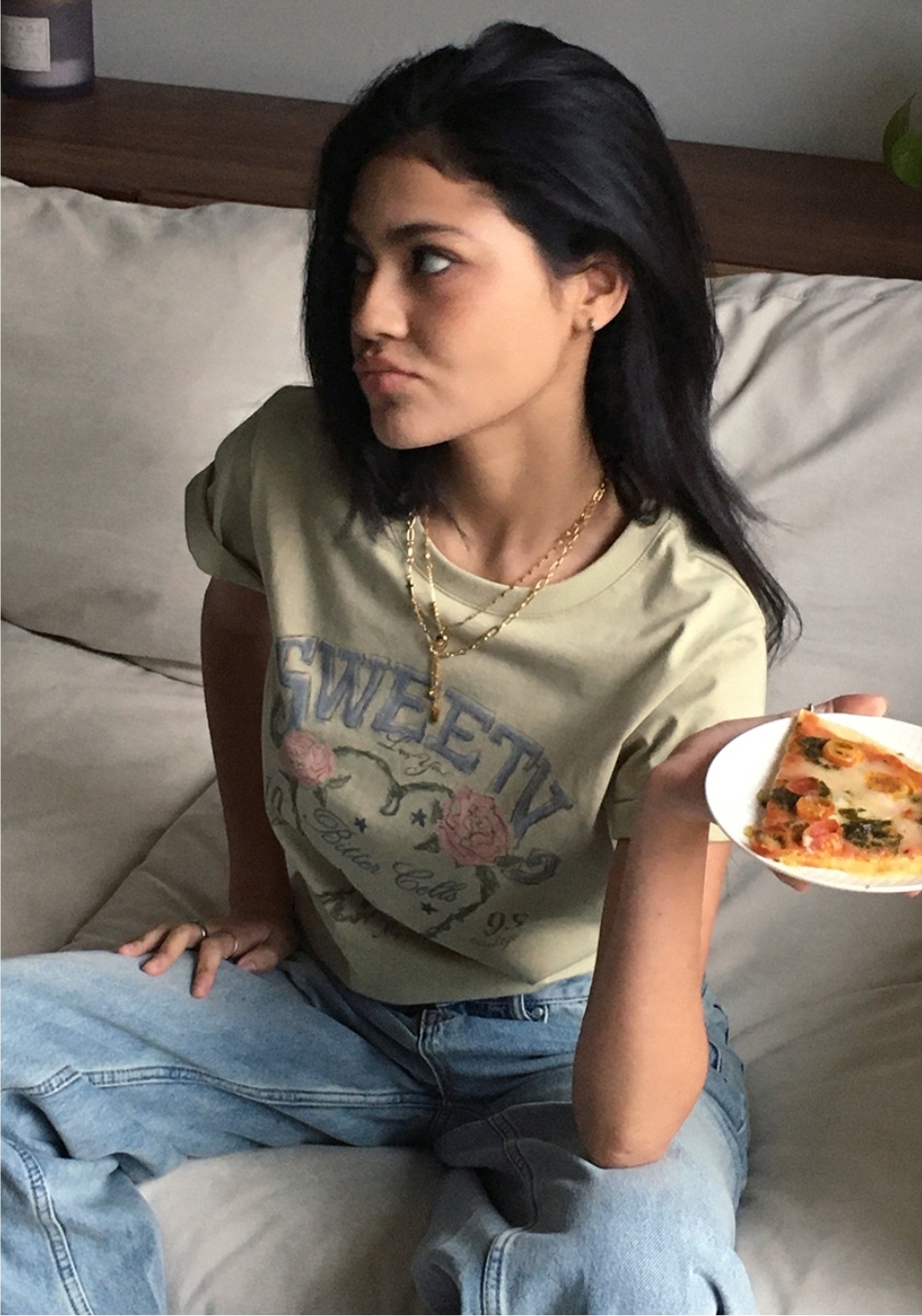 Bitter Cells Rose Petal Tee