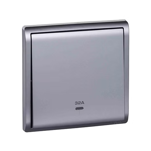 施耐德 Pieno 薰衣草銀 32A單位 燈曲