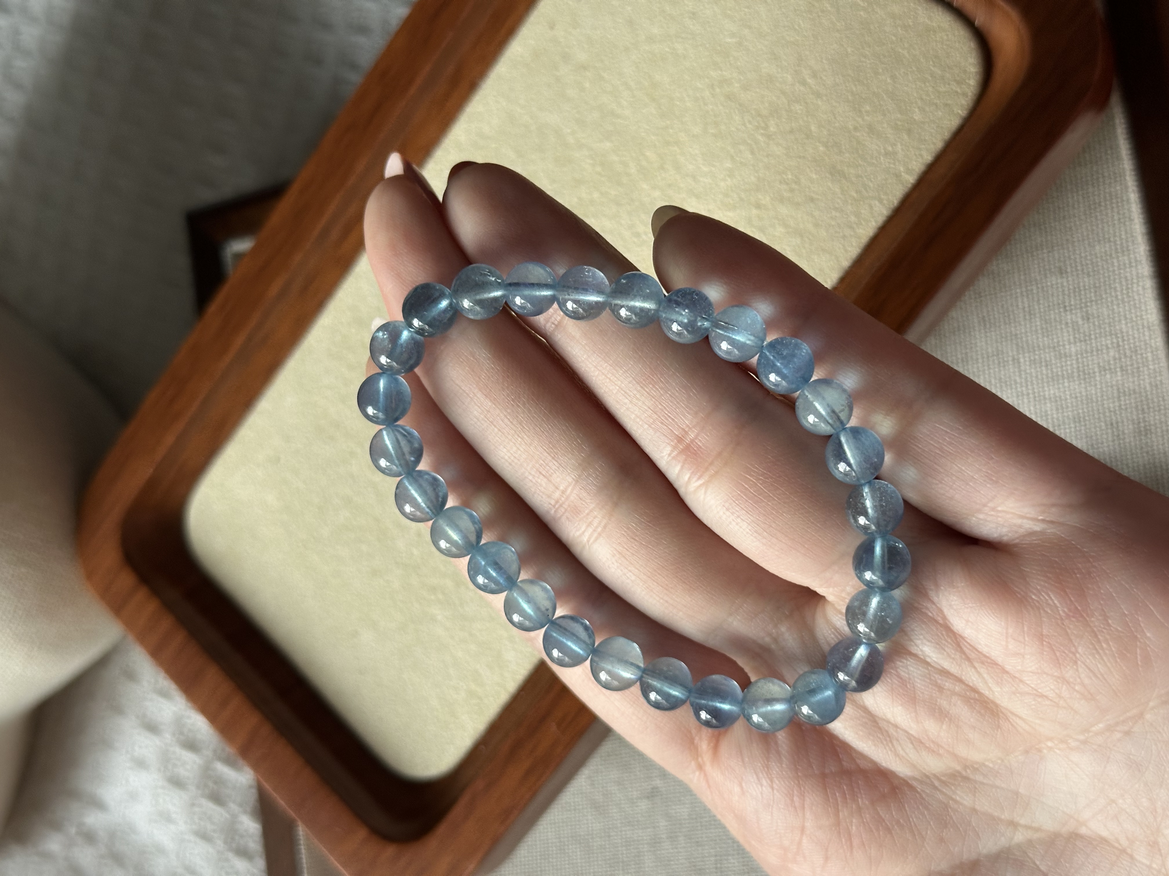 高货海蓝宝 ｜ High Grade Aquamarine 7.0mm [A01]