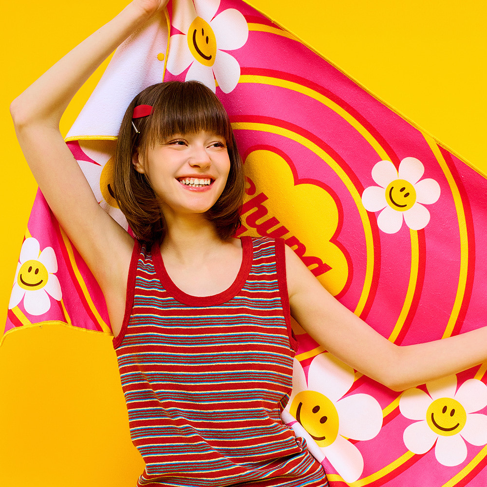 [Wiggle Wiggle x Chupa Chups] Beach Towel