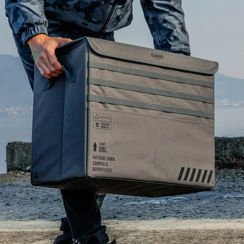 CARGO Container Twin Trash Box 軍事風格收納箱
