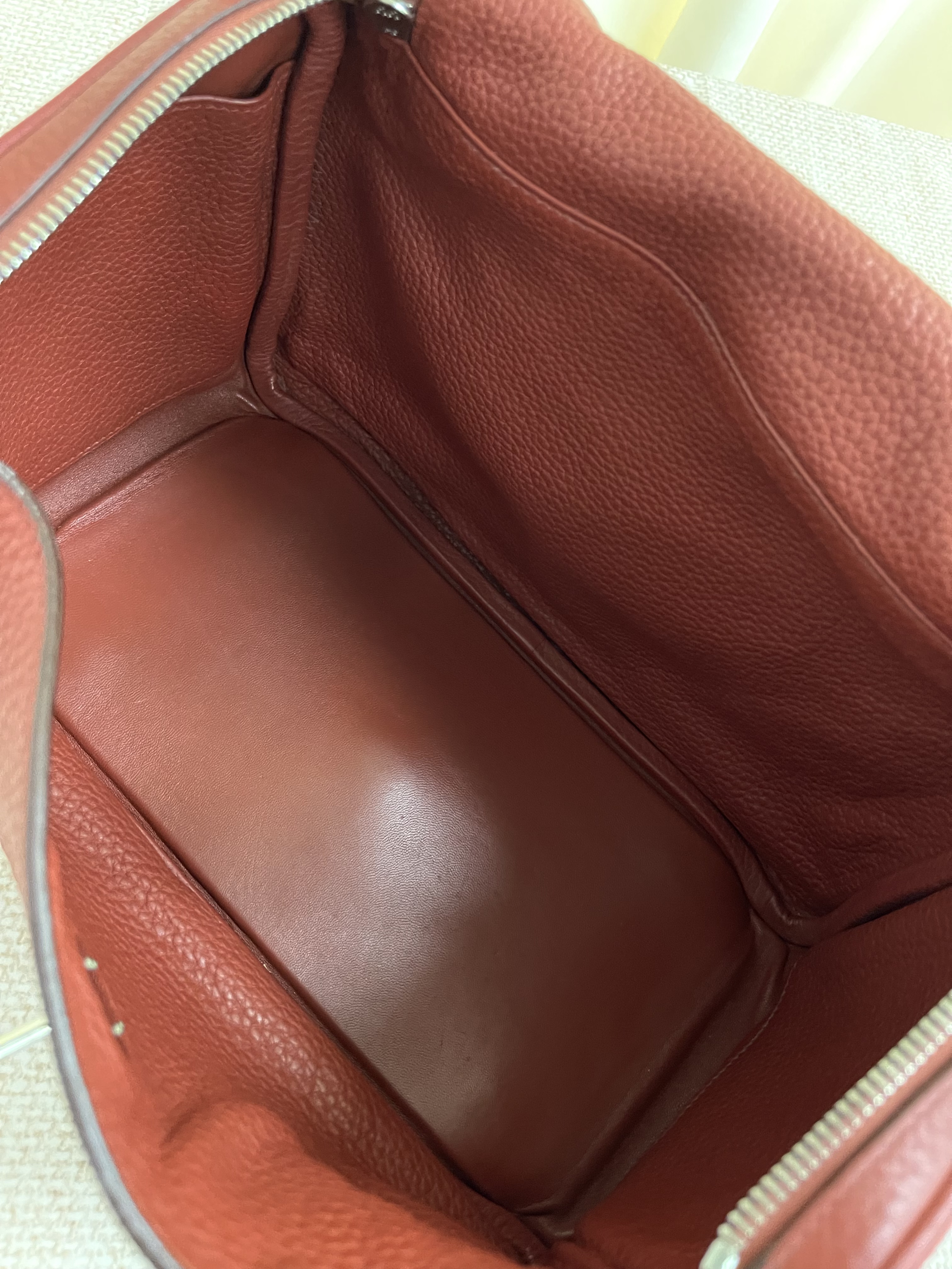 Pre-owned Hermes Lindy 30/ Stamp square M/ Product Code: 26020306