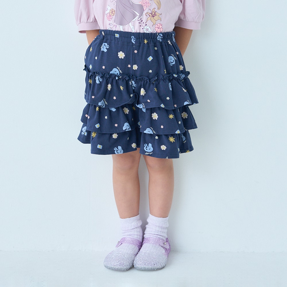 🆕【⭐訂購⭐】🌀 🇯🇵 日本直送 #Disney #Elsa / #Rapunzel 速乾 多層荷葉邊 裙褲🌀 [ELCA-0194][260421]