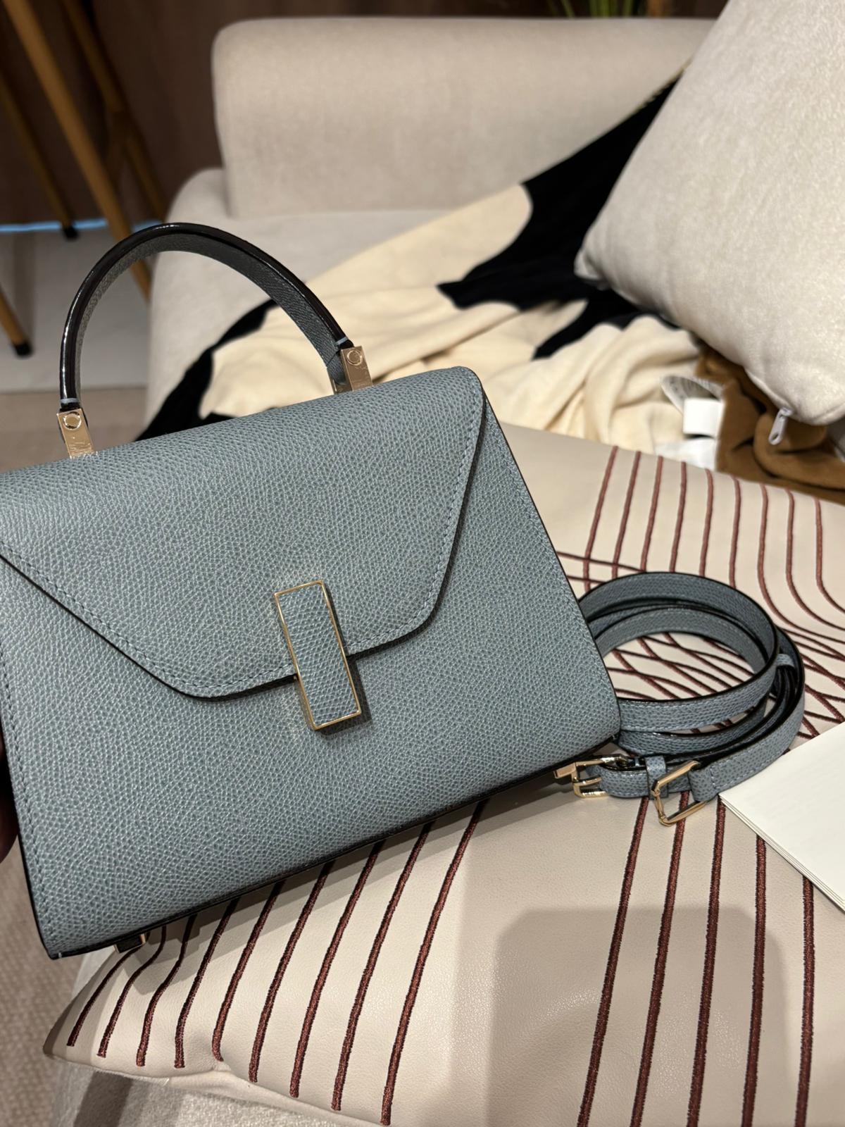 Valextra iside micro crossbody bag 100%Authentic, 98%new ✅ certificate ✅dust bag