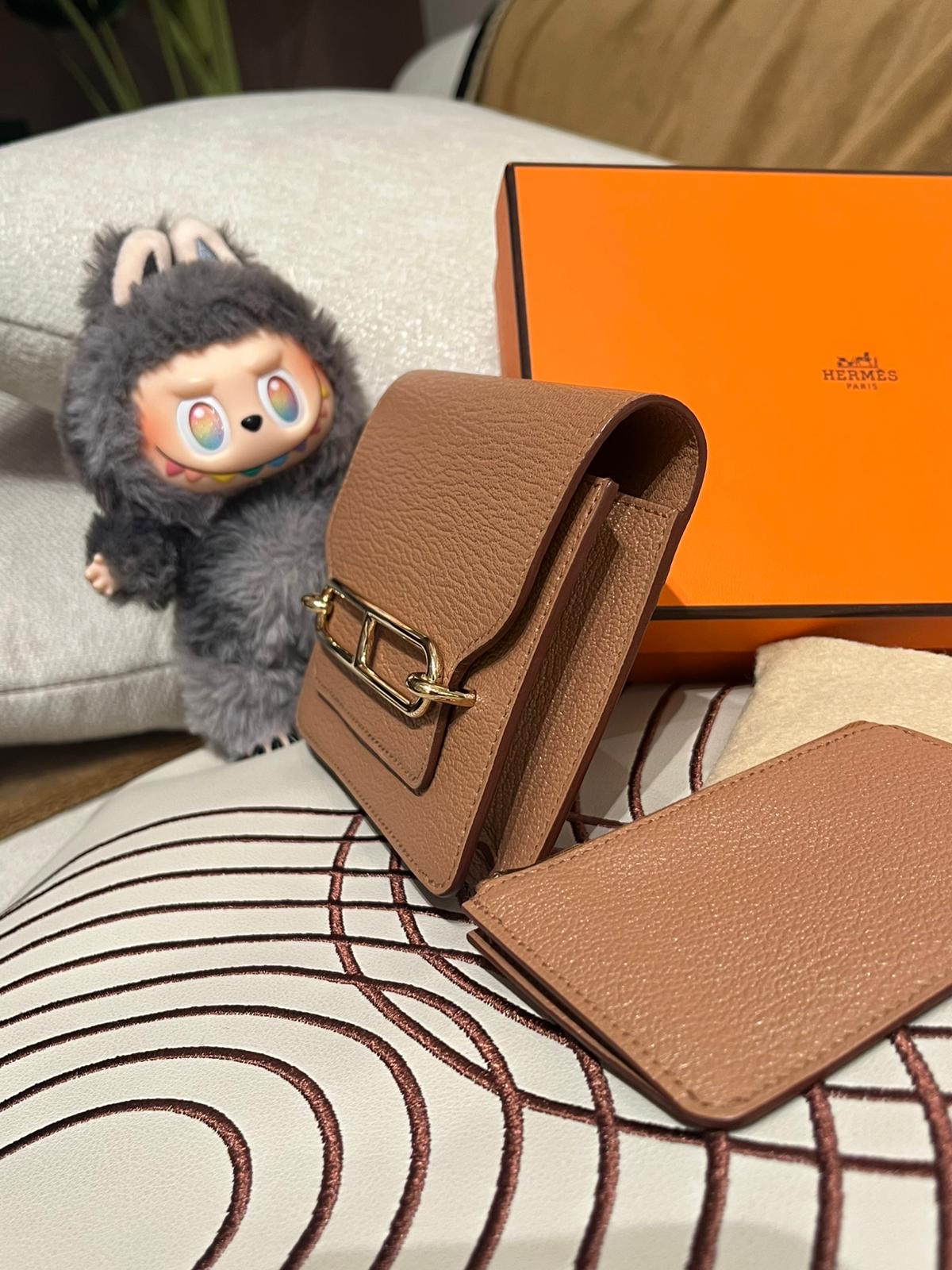Hermes Mysore Goatskin Roulis Slim山羊皮短銀包 STAMP Y, 100%Authentic,99%new✅box