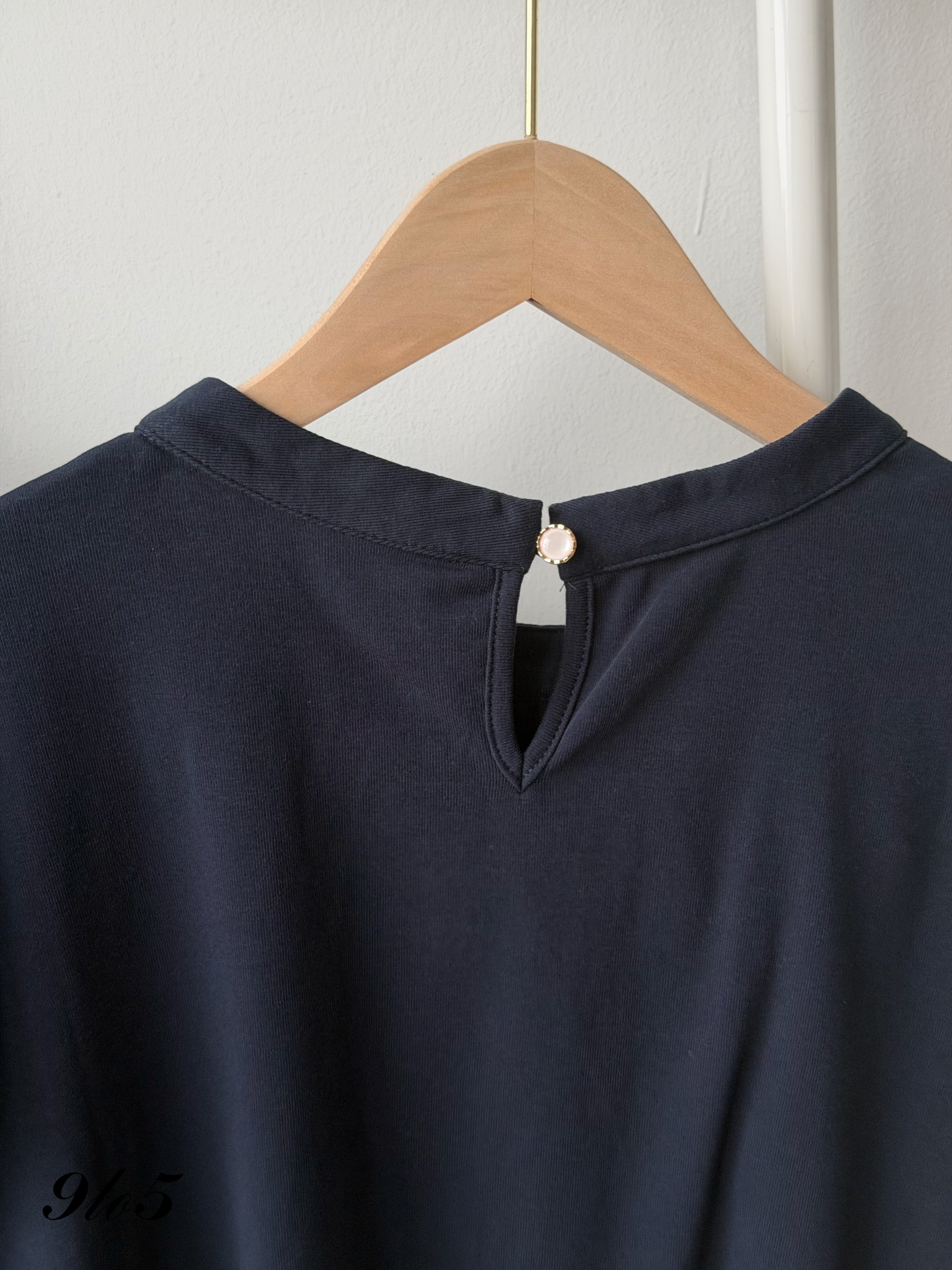 T4482 Ruched Mock Neck Top - 4 Colors 