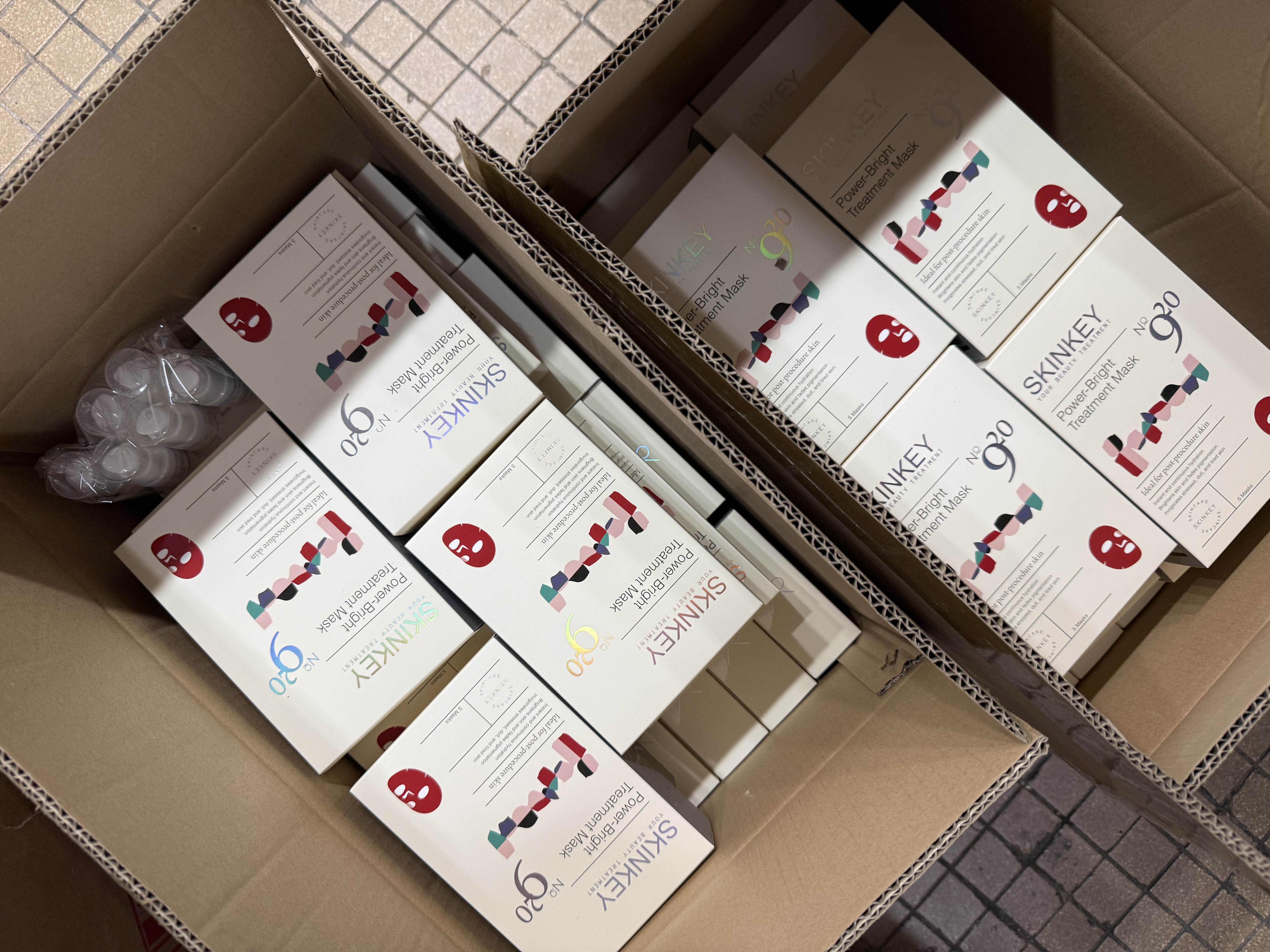 Skinkey 醫學級亮白鎖水面膜5片 ｜ skinkey920