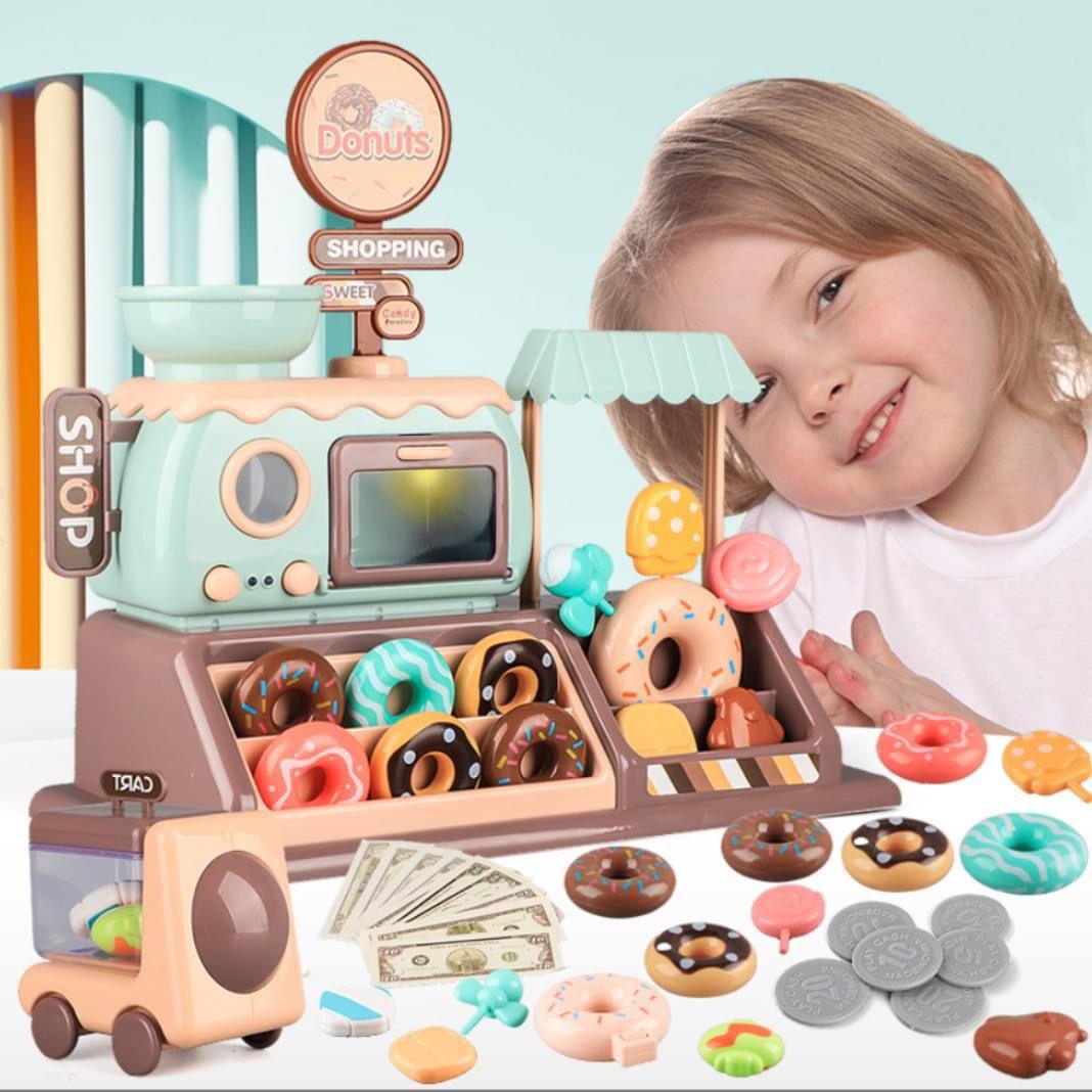 仿真甜甜圈商店玩具