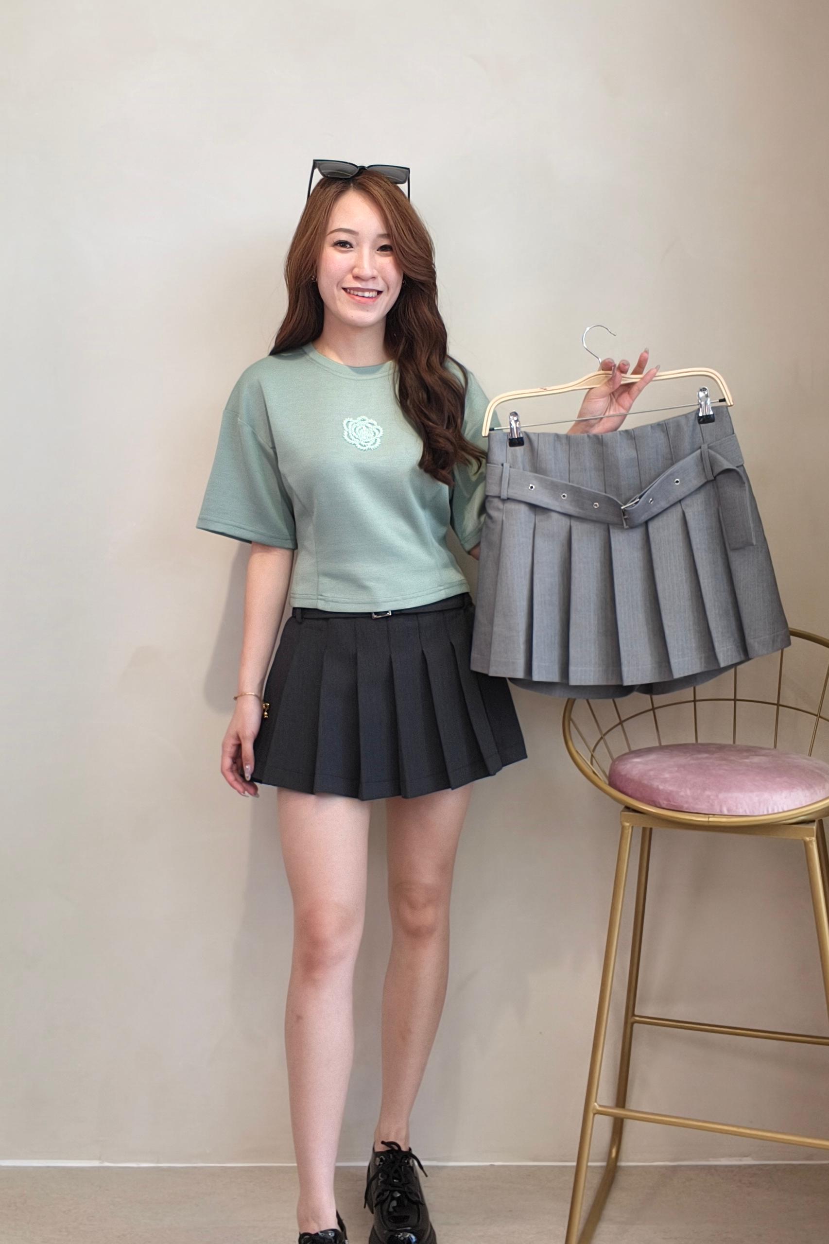 53405 Ellerie Pleated Skirt