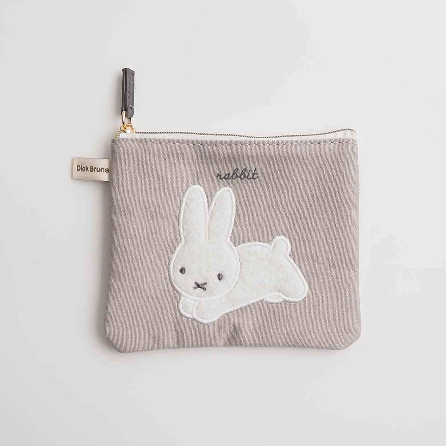Miffy - 平面小物包 (灰色兔子款)