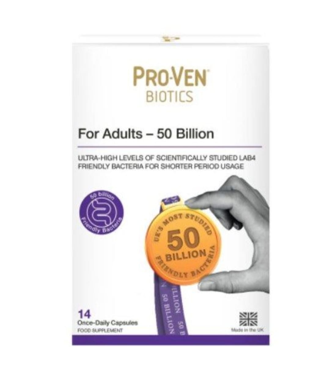 $108盒，2盒起$98盒。預訂💜英國 ProVen Biotics For Adults 500億超高效益成人配方生菌14粒💜