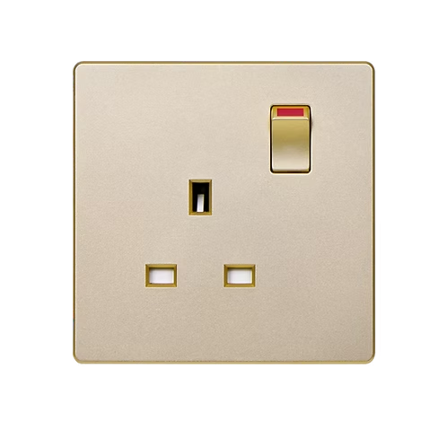 MK Aria 太空金 13A單蘇有掣 插座