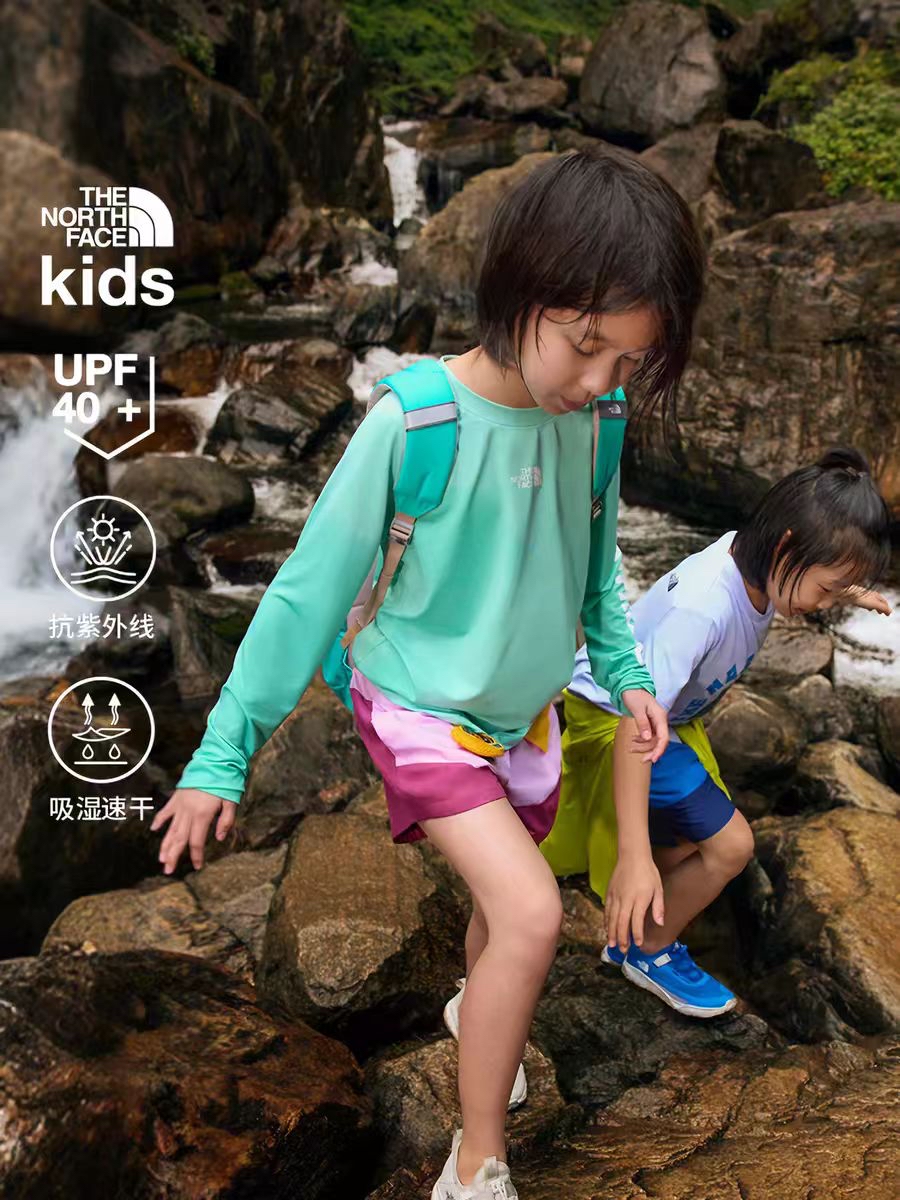 0731 親子❤️ TNF 遇水生花🌸短褲