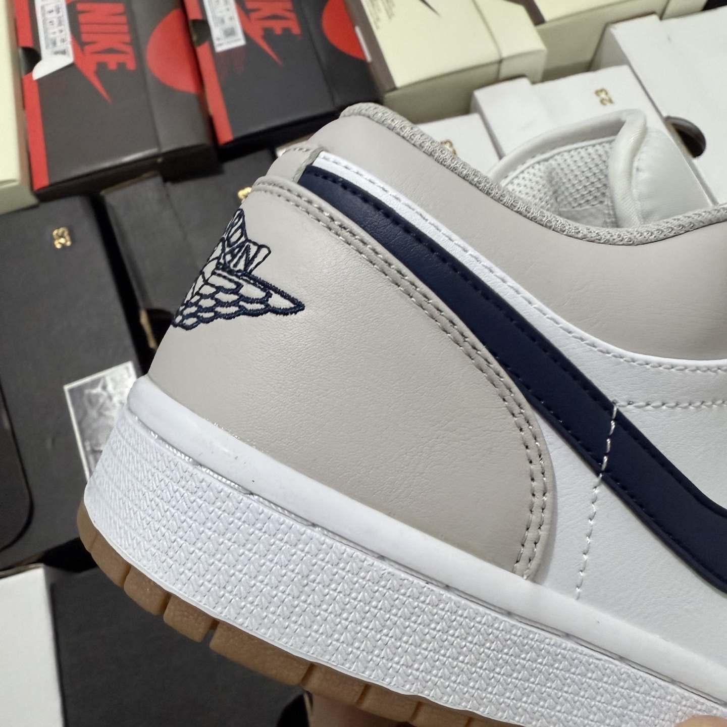 Nike Air Jordan 1 Low 'Cement Fire Red' 553558-060